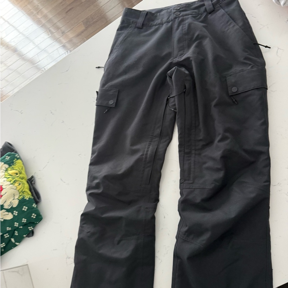 Men's Black armada ski pants
